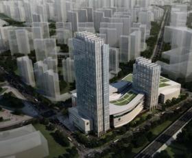 [湖北]武汉中央商务区泛海城市广场商业综合体建筑设计...