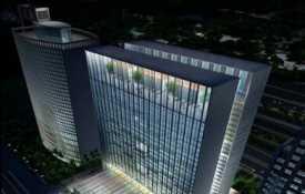 [深圳市]某辽宁大厦建筑方案文本（含效果图）