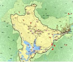 [溪口]某山区重点风景名胜区总体规划（省规划院）