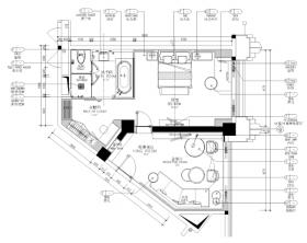 [CCD]厦门正元希尔顿逸林酒店室内装修施工图+设计方案...