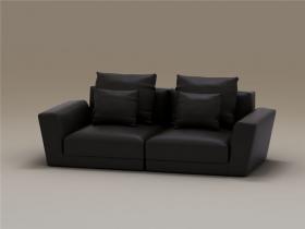 单个现代简约沙发3Dmax模型 (59)