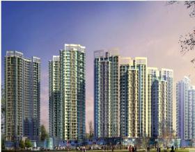 [兰州]某城市绿洲住宅小区（及配套建筑）规划建筑方案文..