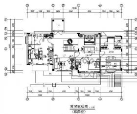 东南亚风格别墅施工图
