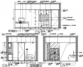 上海礼顿国际公寓B4及B5-1型样板间室内设计施工图