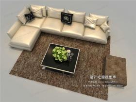 现代风格沙发组合3Dmax模型 (21)