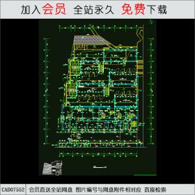 湖南黄永玉博物馆详细设计图纸CAD