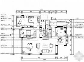 [江苏]两层欧式风格别墅室内装修施工图（含实景图）