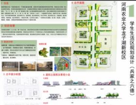 龙子湖新校区学生生活区规划设计