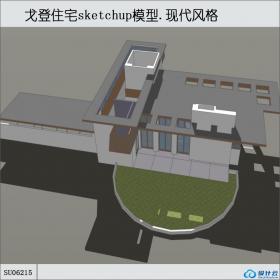 SU06215戈登住宅，现代主义大师赖特名作，1层