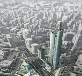 [南京]某国际商务中心建筑单体设计方案