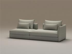 单个现代简约沙发3Dmax模型 (28)