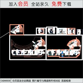 商场整体平面布置图CAD