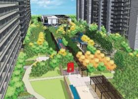[杭州]现代自然和谐居住区景观规划设计方案