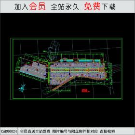 某商贸区规划图CAD施工图