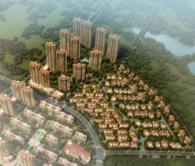 [陕西]小高层住宅及独栋别墅建筑设计方案文本（含商业、...