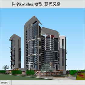 SU06471住宅,现代风格,26层
