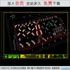 CAD03445上海中海瀛台-图很全面CAD