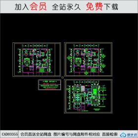 总统套房平面图CAD