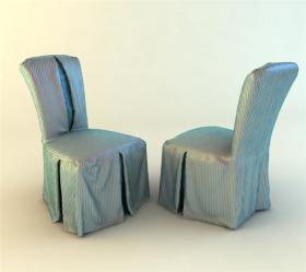 单个椅子3Dmax模型 (1)