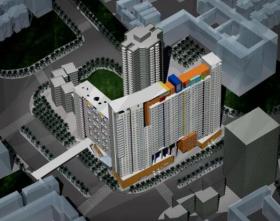 [广东]广州滨江花园住宅建筑方案文本及CAD扩初