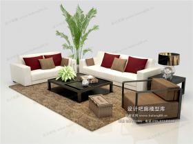 混搭沙发3Dmax模型 (8)