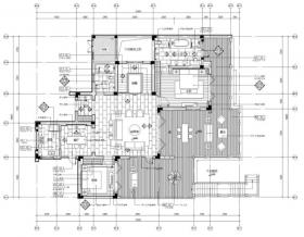 [浙江]内建筑-安吉绿城桃花源3居室别墅样板房施工图+...