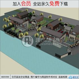 SK05490商业综合体 su模型