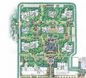 [西安]著名新中式居住区景观设计全套文本