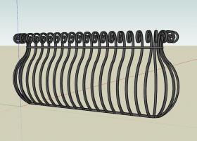 栏杆SU模型 (55)