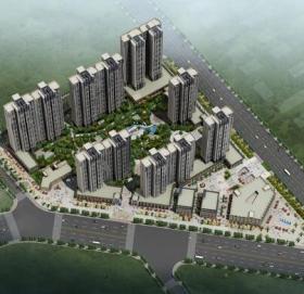 [河南]artdeco风格住宅小区规划设计方案文本（与地块结...