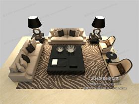 混搭沙发3Dmax模型 (13)