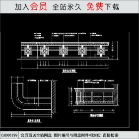 迎宾台设计建筑图CAD