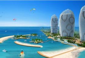 [海南]阳光城市滨海商务区景观规划设计方案