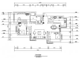 [山东]波普风210平米复式住宅设计施工图（附效果图)
