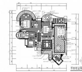 [珠江]三居大户型室内装修图
