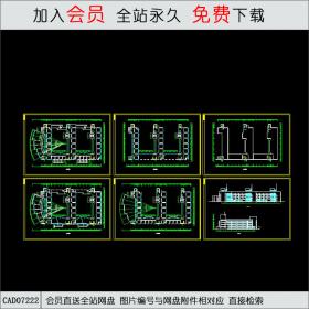 小学教学楼建筑及竣工照CAD