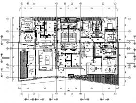 深圳湾1号三居室住宅设计施工图（附效果图）