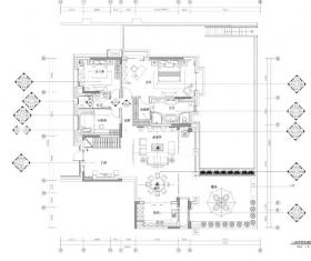 [四川]万科新中式古典样板间设计（附效果图及材料清单）