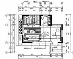 [广东]某现代风格复式样板房室内装修施工图（含效果）
