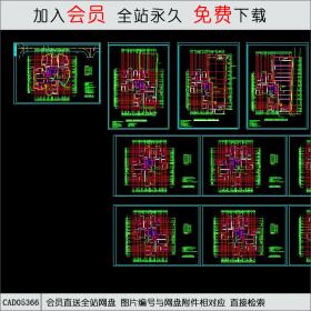 CAD05366某高层住宅平面图.dwgCAD