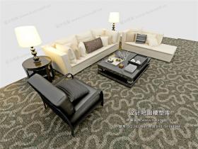 现代风格沙发组合3Dmax模型 (67)