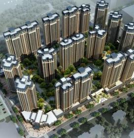 [成都]27层现代风格住宅区规划设计方案文本（含两种方案...
