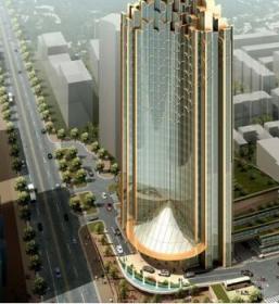 [西宁]超高层框架剪力墙结构五星级酒店建筑设计方案文本...