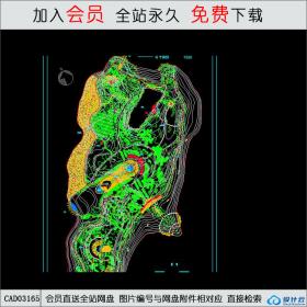 环山公园绿化CAD