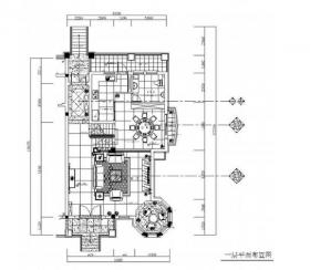 [浙江]现代风格精装修别墅设计图