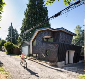 温哥华屋顶折叠式住宅