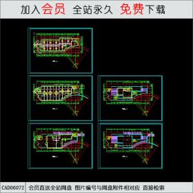 商业街施工图 CAD