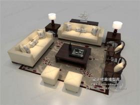 混搭沙发3Dmax模型 (19)