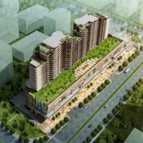 [浙江]剪力墙结构19层高层商业综合体建筑设计方案文本