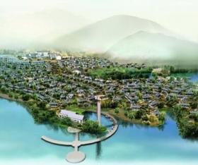 [安徽]新中式休闲度假型滨湖山体别墅建筑设计方案文本（...